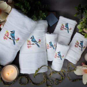 COPY - Mellow Fiber Premium Towel Set: 100% Cotton, super absorbent, quick-dryi…